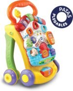 VTech -Baby 2-in-1 Walker Walker with Music and Lights, Folding Legs, Removable Panel, Speed Controller, Multi-Colour, ESP Version, Standard Packaging - Imagen 4