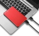 External Hard Drive 2.5" USB3.0 Ultra-thin Portable Hard Drive Storage Compatible with Mac, PC, Laptop, MacBook, (Red, 500, GB) - Image 3