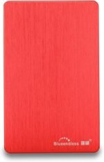 External Hard Drive 2.5" USB3.0 Ultra-thin Portable Hard Drive Storage Compatible with Mac, PC, Laptop, MacBook, (Red, 500, GB) - Image 4
