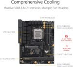ASUS TUF Gaming B650-PLUS AMD Ryzen AM5 ATX Motherboard (VRM14 Phase, PCIe 5.0 M.2, DDR5, 2.5GB Ethernet, USB4, Aura Sync) - Image 4