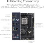 ASUS TUF Gaming B650-PLUS AMD Ryzen AM5 ATX Motherboard (VRM14 Phase, PCIe 5.0 M.2, DDR5, 2.5GB Ethernet, USB4, Aura Sync) - Image 5