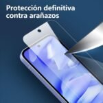 NEW'C 3 Pieces, Screen Protector for Google Pixel 9a, Tempered Glass, Anti-Scratch, Anti-Fingerprint, Bubble-Free, 9H Hardness, 0.33 mm, Ultra Transparent, Ultra Resistant - Image 6