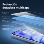 NEW'C 3 Pieces, Screen Protector for Google Pixel 9a, Tempered Glass, Anti-Scratch, Anti-Fingerprint, Bubble-Free, 9H Hardness, 0.33 mm, Ultra Transparent, Ultra Resistant - Image 7