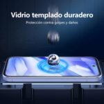 NEW'C 3 Pieces, Screen Protector for Google Pixel 9a, Tempered Glass, Anti-Scratch, Anti-Fingerprint, Bubble-Free, 9H Hardness, 0.33 mm, Ultra Transparent, Ultra Resistant - Image 8