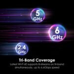 MSI Radix AXE6600 WiFi 6E Tri-Bnad Gaming Router - Imagen 3