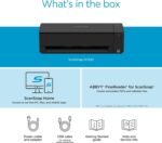 Fujitsu ScanSnap iX1300 Compact Wireless or USB Double-Sided Color Document Scanner, Photo and Receipt Scanner with Auto Document Feeder and Manual Feeder for Mac or PC, Black - Imagen 4