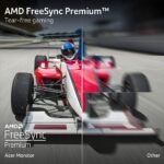 acer Nitro FHD 1920x1080 1500R Curved Gaming Monitor for PC | AMD FreeSync Premium | 240Hz | VRB 1ms | VESA Mount | HDR10 | 1x Display Port 1.4 & 2x HDMI 2.0 | ED320Q X2bb mibb ipx - Image 4