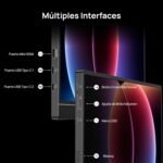 ARZOPA 16.1'' 144Hz Portable Monitor with Kickstand, 106% sRGB 1920×1080P FHD HDR 144HZ Gaming Monitor, Ultra Slim – Eye Protection-Second External Screen for Laptop/PC/Mac/PS3/4/5/Xbox Z1FC - Imagen 7