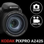 Kodak Pixpro Astro Zoom AZ425 Digital Bridge, 42X Optical Zoom, 24mm Wide Angle, 20 Megapixels, LCD 3, Full HD 1080p Video, Li-Ion Battery – Black - Imagen 3