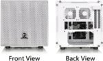 Thermaltake Core V1 Snow Edition Mini ITX Chassis Computer Case, White - Image 3