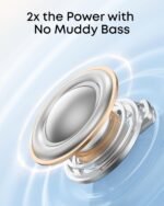 soundcore Anker P31i Wireless Bluetooth Headphones, Real Time Noise Cancellation, Translator Headphones, LDAC High Resolution Sound, 50h Use, Fast Charging, Space Audio, IP55 - Image 4