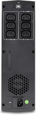 Salicru SPS 1250 Soho+ – 1250VA Line-Interactive Uninterruptible Power Supply (UPS/UPS) with Dual USB Charger - Imagen 4