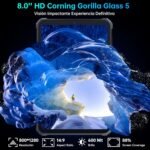 OUKITEL RT3 Pro Tablet Rugerized – 16GB+128GB 1TB Expandable Rugged Table, Tablet 8 Inch Android 14, 5150mAh Battery, 16MP+8MP Camera Tablets, Support 4G Dual SIM/WiFi/Face ID/BT 5.0/NFC, Orange - Image 4