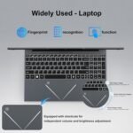 15.6" FHD IPS Laptop, AMD Ryzen 5 3500U, 16GB RAM, 512GB SSD, RJ45, WiFi 2.4/5GHz, Bluetooth, AZERTY Keyboard with Silicone Film, for Office, Studio, Light Gaming and Daily Use - Imagen 9