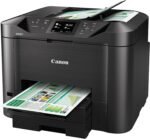 Canon Maxify MB5450 4-in-1 Multifunction Compact Printer, Inkjet System, WiFi, Touch LCD Display, 50-Sheet ADF, High Speed Printing, 500 Sheet Capacity, Black - Image 3