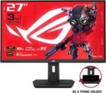 ASUS ROG Strix QHD (2560x1440) HDR400 USB-C Gaming Monitor (XG27ACS), 180Hz, 1ms, Fast IPS, 133% sRGB, Extreme Low Motion Blur Sync, G-Sync Compatible, - Imagen 3