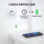 Fast Charging iPhone Charger, USB C Charger, MFi Certified USB C Plug 20W for iPhone 17/17 Pro/17 Pro Max/16 15 14 13 12 11, SE, iPad, USBC Fast Charging Type C Head Adapter Wall - Image 4