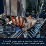 CPU Thermal Paste | High Performance Thermal Compound (Carbon Base) | for Processors, Sinks and Cooling Systems (4G) - Imagen 6