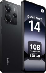 XIAOMI Redmi Note 14 - Smartphone 6+128GB, 6.67" AMOLED FHD+ 120Hz Display, MediaTek Helio G99-Ultra, 108MP Camera, TurboCharge 33W, 5500mAh, Charger Not Included, Black (ES Version) - Image 3