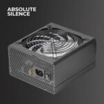 Tacens Radix VII AG 700, Full Modular 700W ATX Power Supply, 10 Years Safety, 80Plus Silver, +87% Efficiency, 140mm FDB Fan with AI-RPM Technology, Japanese Capacitors 105º, Black - Imagen 5