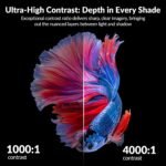 Curved Gaming Monitor 34 Inch 4K 165Hz 1500R HDR10 FreeSync 4000:1 Base Quick Installation Wide Range Colors - Image 3