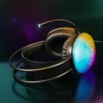 ENHANCE Voltaic 2 USB Gaming Stereo Gaming Headset for PC with Clear Circuit Design, Color Changing LED - On-Ear Headphones with Online Controller, Splitter Cable - Image 3