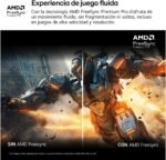 LG 27GX790A-B Ultragear Monitor, 26.5'', OLED, 2560x1440, 480Hz, 0.03ms, G-Sync Compatible and FreeSync Premium Pro, Pivotable, Grayish Purple - Imagen 10