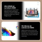 Samsung LS34C652VAUXEN 34" ViewFinity S6 S65VC Monitor with Ultra WQHD Resolution, HDR10, Integrated Camera, USB-C Port, LAN Port, Eye Care, Black - Imagen 4