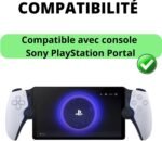 PHONILLICO Sony Playstation Portal [Pack of 2] Scratch Resistant Tempered Glass Screen Protector - Image 3