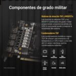 ASUS TUF Gaming GeForce RTX 5060 8GB GDDR7 OC Edition Gaming Graphics Card (PCIe 5.0, HDMI/DP 2.1, 3.1 Slots, Military Grade, PCB Protective Coating, Axial Tech Fans) - Imagen 4