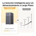 UGREEN NASync DH2300 2-Bay Desktop NAS, 4GB RAM, NFC One-Touch, 1GbE LAN, AI Photo Album, Beginner Easy NAS, Home NAS Server (Disk-Free) (DH2300) - Imagen 4