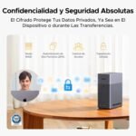 UGREEN NASync DH2300 2-Bay Desktop NAS, 4GB RAM, NFC One-Touch, 1GbE LAN, AI Photo Album, Beginner Easy NAS, Home NAS Server (Disk-Free) (DH2300) - Imagen 8