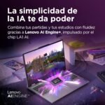 Lenovo LOQ Gen 9 – Gaming Laptop AI 15.6" FHD, 144 Hz (AMD Ryzen 7 7435HS, NVIDIA GeForce RTX 4050, 24 GB RAM, 512 GB SSD, Wi-Fi 6, No Operating System) Spanish QWERTY Keyboard – Grey - Imagen 7