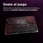 Lenovo LOQ Gen 9 – Gaming Laptop AI 15.6" FHD, 144 Hz (AMD Ryzen 7 7435HS, NVIDIA GeForce RTX 4050, 24 GB RAM, 512 GB SSD, Wi-Fi 6, No Operating System) Spanish QWERTY Keyboard – Grey - Imagen 8