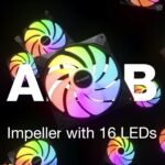 be quiet! Light Wings LX 140mm PWM High-Speed Fan, Pack of 3 Fans, Illuminated Core and Frosted Fan Blades, Unmistakable Lighting Effects, Multiple Colors - Imagen 3