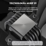 Thermalright Burst Assassin 120 EVO DARK CPU Air Cooler with Brushed Black Cap,6 Heat Pipes with PWM Silent Fan CPU Cooler,for AM4,AM5,Intel 1851/1700/1150/1151/1200 - Imagen 3