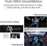 ASUS VZ27EHF Eye Care 27" Gaming Monitor (IPS, Full HD, Frameless, 100Hz, Adaptive Sync, 1ms MPRT, HDMI, Low Blue Light, Flicker-Free, Wall Mounted) - Imagen 4