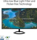 ASUS VZ27EHF Eye Care 27" Gaming Monitor (IPS, Full HD, Frameless, 100Hz, Adaptive Sync, 1ms MPRT, HDMI, Low Blue Light, Flicker-Free, Wall Mounted) - Imagen 5