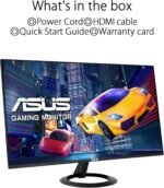 ASUS VZ27EHF Eye Care 27" Gaming Monitor (IPS, Full HD, Frameless, 100Hz, Adaptive Sync, 1ms MPRT, HDMI, Low Blue Light, Flicker-Free, Wall Mounted) - Imagen 7