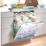 Hermosas flores herbáceas para lavavajillas, cubierta magnética impermeable para nevera, decoración magnética para el hogar, gabinete, electrodomésticos, calcomanías para el hogar, cocina, 23 - Imagen 5