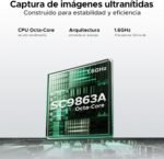 DOOGEE Fire 3 Unbreakable Mobile Phone Android 15, 5.5" IPS HD+, 8350mAh, 12GB +64GB/2TB TF Rugged Mobile, 13MP+8MP, Octa Core, NFC/Face ID/GPS/OTG/3.5mm/Widevine L1/IP68&IP69/4G Dual SIM Smartphone - Imagen 6