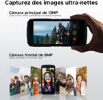 DOOGEE Fire 3 Unbreakable Mobile Phone Android 15, 5.5" IPS HD+, 8350mAh, 12GB +64GB/2TB TF Rugged Mobile, 13MP+8MP, Octa Core, NFC/Face ID/GPS/OTG/3.5mm/Widevine L1/IP68&IP69/4G Dual SIM Smartphone - Imagen 7