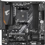 GIGABYTE B550M AORUS Elite Motherboard - AMD Ryzen 5000 Processors, 5+3 Phase VRM, up to 4733MHz DDR4, 1xPCIe 4.0 + 1xPCIe 3.0 M.2, 1GbE LAN, USB 3.2 Gen 1 - Imagen 3