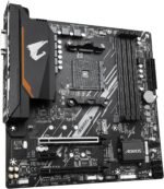 GIGABYTE B550M AORUS Elite Motherboard - AMD Ryzen 5000 Processors, 5+3 Phase VRM, up to 4733MHz DDR4, 1xPCIe 4.0 + 1xPCIe 3.0 M.2, 1GbE LAN, USB 3.2 Gen 1 - Imagen 4