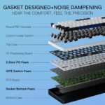 Redragon K689 - RGB Gaming Keyboard with Cable Board, 104 Keys + 4 Extra Hotkeys with Enhanced Hot-Swappable Plug, Noise Dampening, US Layout - Image 4