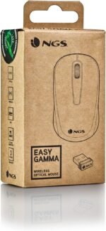 NGS Easy Gamma Wireless Optical Mouse 1200 dpi with USB Connection, 2.4 GHz, Scroll + 2 Buttons - Image 8