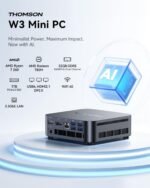 THOMSON AI Mini PC W3, А D Ryzen 7 260 (8C/16T, Fine to 5.1 GHz), 32GB DDR5 5600MHz 512GB SSD M.2 Mini Computer Desktop WiFi 6E, W-11Pro, А D Radeo 780M, Triplo Schermo, USB4, HDMI2.1, DP, TDP 54W - Imagen 3