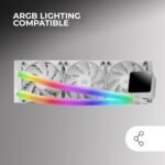 Mars Gaming MCA-WT, ARGB Case for Liquid Cooling Tubes, 30 Customizable Ultra Bright LEDs ARGB, Eco Soft Silicone, Full Compatibility, 330 mm - Imagen 5