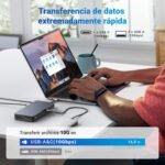 UGREEN Revodok Pro 209 10Gbps Docking Station USB C DisplayLink 9 in 1 Dual Display 4K60Hz Hub Type C 2 HDMI 2 DisplayPort PD 100W Gigabit Ethernet Compatible with MacBook Pro Air M1 M2 - Image 6