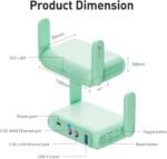 GL.iNet GL-MT3600BE (Beryl 7) Portable WiFi 7 Router, Mini VPN 2.5G for Travel, Auto, Business, Mobile, RV, Cruise, Airplane - Imagen 4